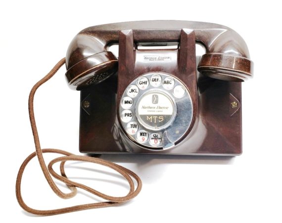 1948 Northern Electric Mahogany Uniphone #2