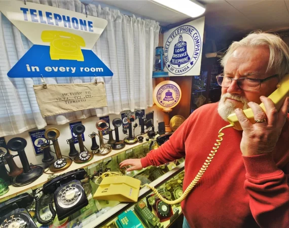 Belleville retiree hunts for unique vintage phone prototypes